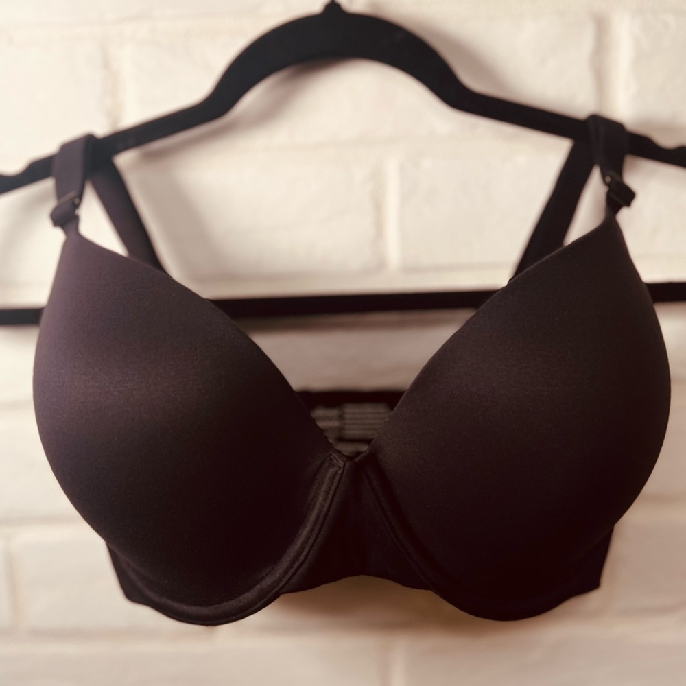 NWT Soma Enbliss Full Coverage Soft Lined Underwire Bra 32 DDD Black #0519